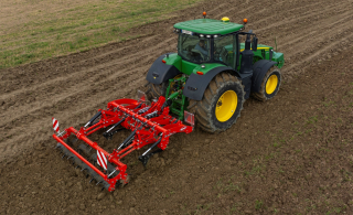 KUHN DT grubber - et godt redskab på en sammenkørt forager
