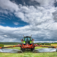 KUHN GMD 15030 trippel skivehøster KUHN GMD 15030 trippel skivehøster
